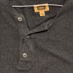 Large cotton Henley
